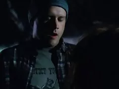 脂肪的德国妓女得到性交中三人行